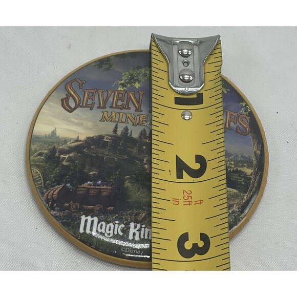 Disney Seven Dwarfs Mine Train Magic Kingdom Grand Opening Celebration Button - Picture 6 of 6